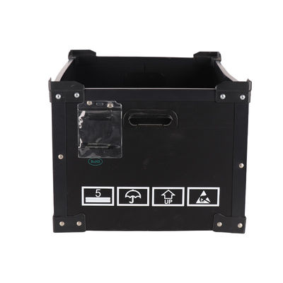 PP Hollow Corrugated Plastic Crates Sheet Strong Frame Archival Plastic Moving Box 2mm 3mm