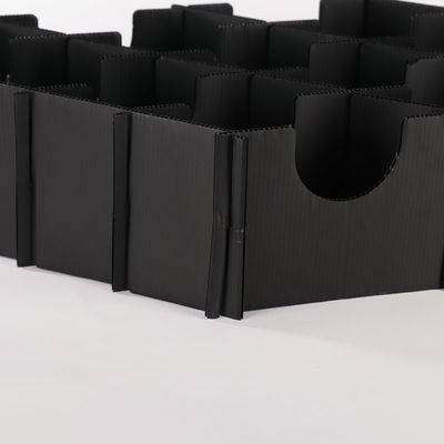 PP Plastic Dividers Box Plastic Bin Dividers Anti Static For Electronic Parts Packaging