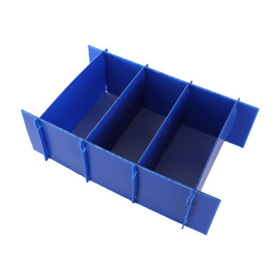 Hollow Reusable Sheet Box Dividers Plastic PP Corrugated Plastic Cardboard