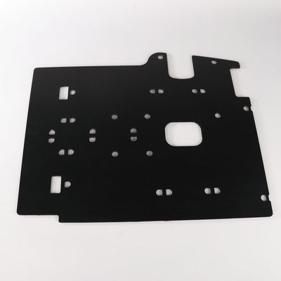 2mm - 12mm Plastic Hollow Sheet PP Black Corrugated Plastic Board Customized Cut Turnover Box