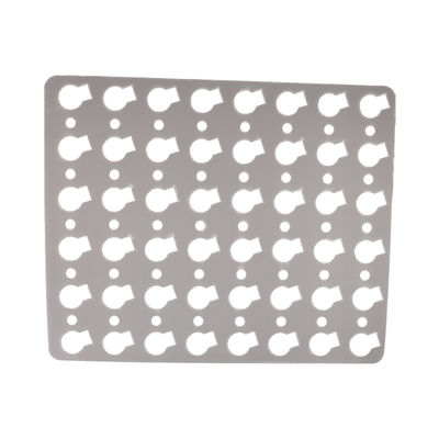 Hollow Corrugated Polypropylene Sheet Gray Clear Plastic Cardboard Customized Moving Box