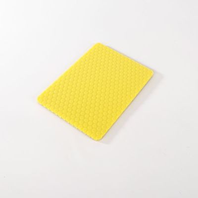 Yellow Customized Plastic Honeycomb Sheet Recycled Polypropylene Honeycomb Panel 1500mm