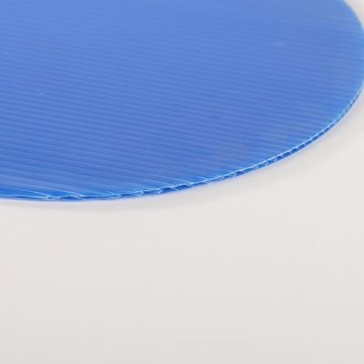 Flat Corrugated Plastic Roofing Sheet Blue PP Hollow Corrugated Plastic Roof Panels Carton