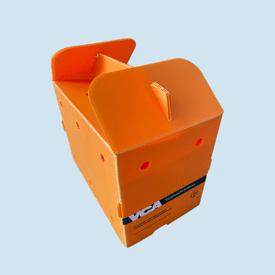 Corrugated Turnover Box Animal Moving Pet Cages plastic corrugated foldable boxes