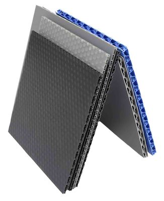 Hollow Plastic Corrugated Sheet Waterproof 2mm - 20mm PP Honeycomb Panel Board Box