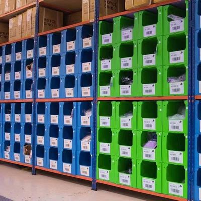 Eco Corrugated Plastic Crates Divider 1500mm Warehouse Storage Container