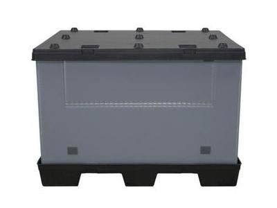 Customers Logo Plastic Pallet Box Polypropylene Plastic Pallet Containers