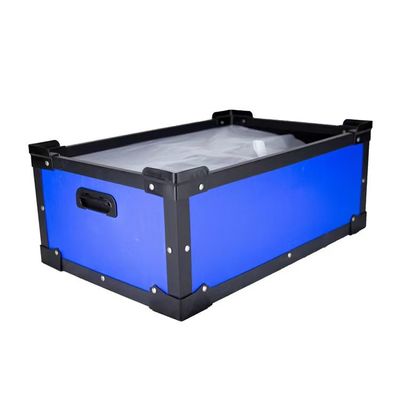 Polypropylene Warehouse Containers Hollow Fluted PP Corrugated Plastic Tote Boxes