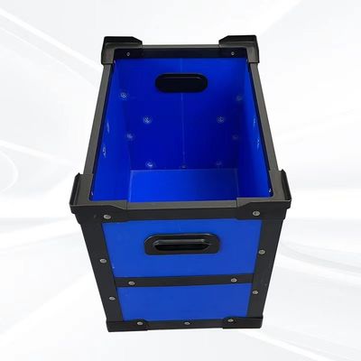Polypropylene Warehouse Containers Hollow Fluted PP Corrugated Plastic Tote Boxes