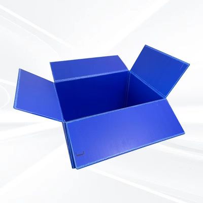 PP Reusable Corrugated Plastic Boxes Good Bearing Plastic Cardboard Boxes