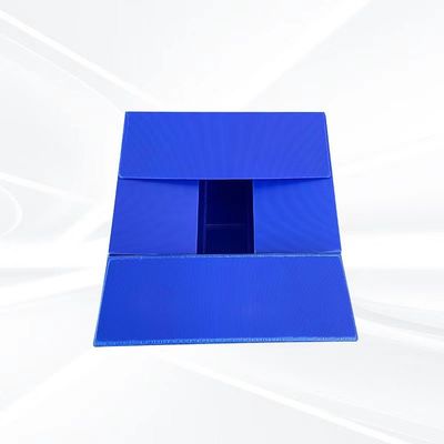 PP Reusable Corrugated Plastic Boxes Good Bearing Plastic Cardboard Boxes