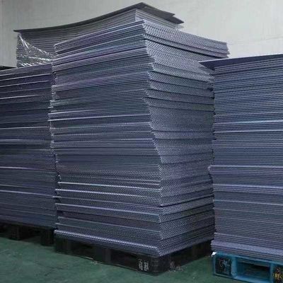 Customized Plastic Honeycomb Sheet 1500mm Grey PP Corrugated Sheet Polypropylene Panels