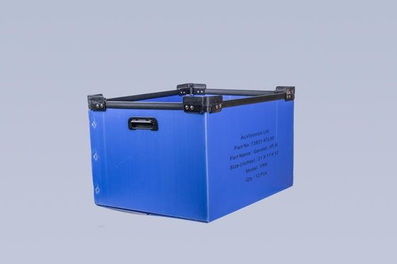 Anti Pressure Corrugated Plastic Totes Anti Corrosion Carton Corrugated Plastic Containers