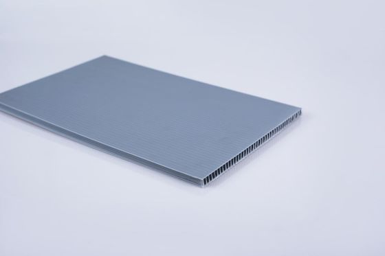 Grey Plastic Corrugated Sheet Square Floor Protection Corflute Board