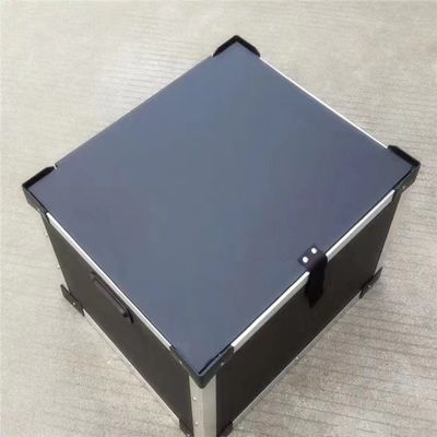 Plastic Turnover Box PP Corrugated Crates Hollow Sheet Customized Flate Surface
