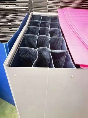 Plastic Dividers Box PP Corrugated Sheet Hollow Partition And Dividers container
