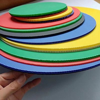 Corrugated Polypropylene Hollow Sheet Green Folding Correx Box