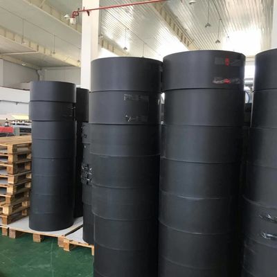 Waterproof Fluted Plastic Black Polypropylene Hollow 6mm Corrugated Plastic Sheets