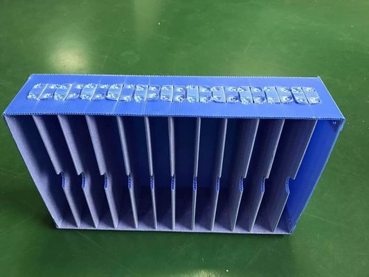 Plastic Turnover Box PP Corrugated Sheet Hollow Board Partition Container