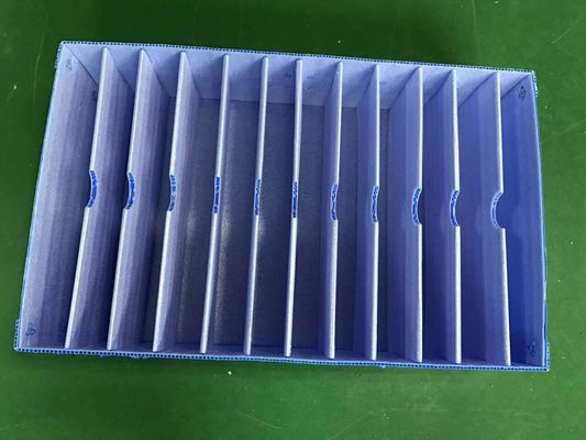 Plastic Turnover Box PP Corrugated Sheet Hollow Board Partition Container