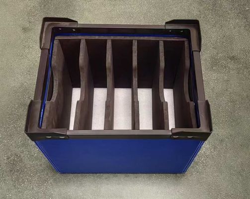 Plastic Turnover Box PP Hollow Crates Turnover Corrugated Sheet For Moving