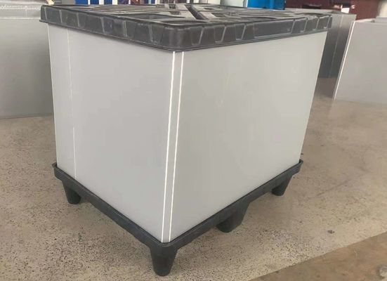 555 X 415MM Plastic Turnover Box PP Sleeve Pallet Container Honeycomb Sheet Boarding