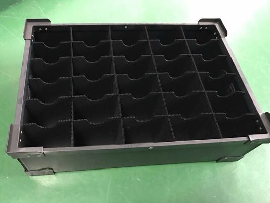 Waterproof Snap Lock Plastic Dividers Box Plastic Divider Container Carton For Storage