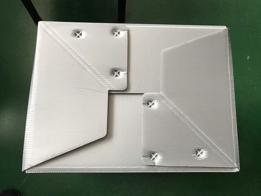 Waterproof Reusable Plastic Stacking Boxes PP Hollow Sheet Durable