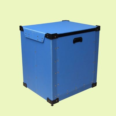 PP Hollow Plastic Crate Box With Lid Sheet Box Industrial Reusable Plastic Shipping Boxes
