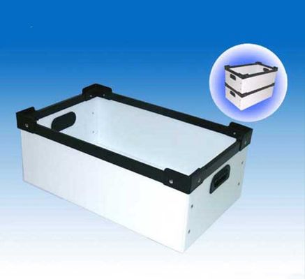 Plastic Turnover Box with lid Durable Corrugated Plastic Crates Hollow Sheet