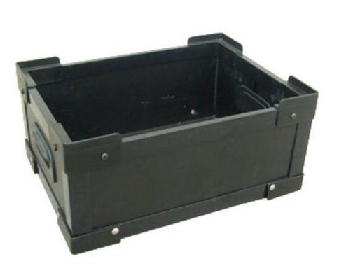UV Coating Gray Plastic Corrugated Box Corrugated Board Plastic Moving Bins Hand Totes Crates