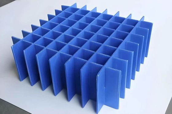 Plastic Dividers Box PP Corrugated Hollow Board Cutcard Spacer Blade Clamp