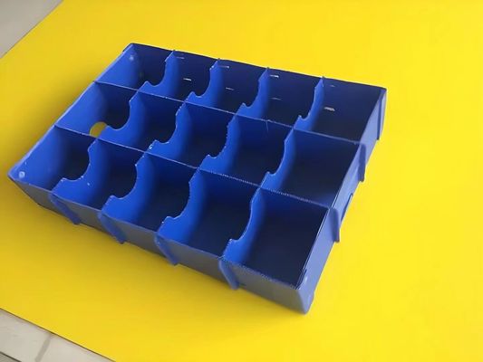 Plastic Dividers Box PP Corrugated Hollow Board Cutcard Spacer Blade Clamp