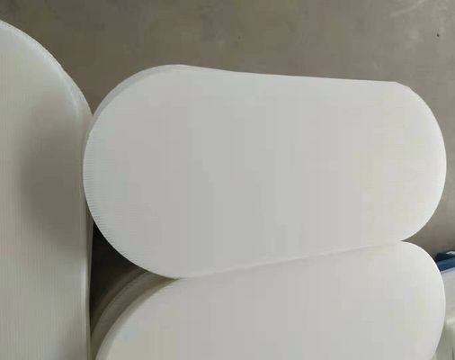Customized Plastic Corrugated Sheet Lightweight 2mm - 12mm Corrugated Plastic Panels