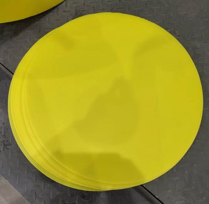 Lightweight 10mm Plastic Corrugated Sheet Blue Yellow Polypropylene Hollow Sheet Waterproof