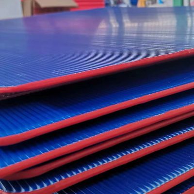 Plastic Corrugated Sheet PP Hollow Sheet Covered Edge Corona