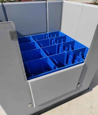 Sleeve Pallet PP Plastic Corrugated Foldable Boxes Rectangular Honeycomb Sheet Container
