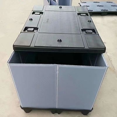 Foldable Plastic Foldable Box X Box Sleeve Pallet Honeycomb Plastic Moving Container