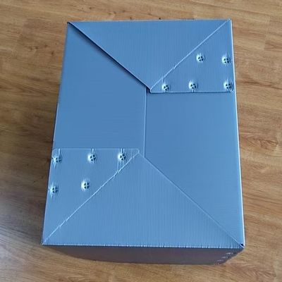 Polypropylene Stackable Warehouse Bins Corrugated Fluted Board PP Totes Box
