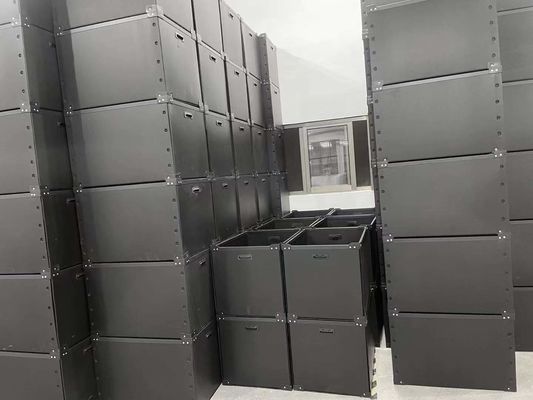 2mm Lightweight Packing Plastic Turnover Box Corrugated Plastic Totes