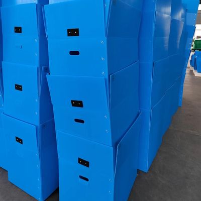 2mm Lightweight Packing Plastic Turnover Box Corrugated Plastic Totes