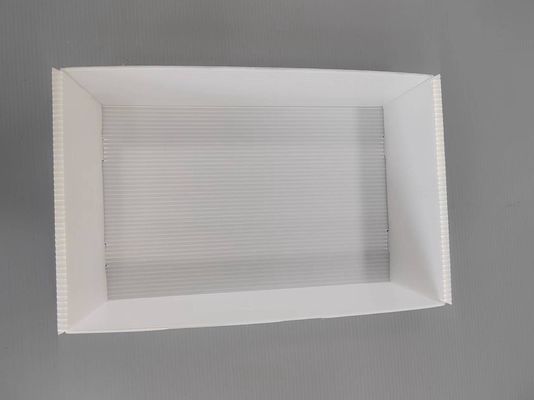 PP Corrugated Plastic Shipping Boxes Box 50lbs Hardness Plastic Crate