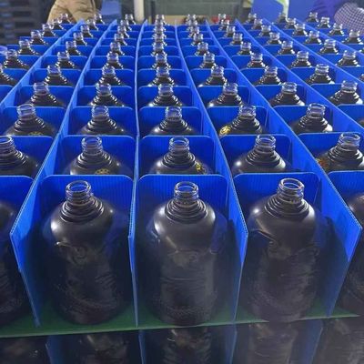 Blue UV Coating Plastic Corrugated Signs PP Hollow Sheet Wine Bottle Pallet Racking Boards