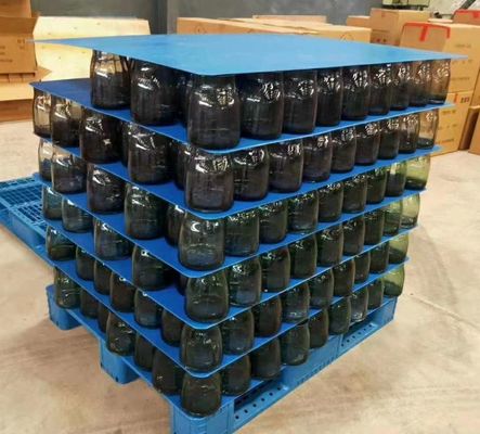 Blue UV Coating Plastic Corrugated Signs PP Hollow Sheet Wine Bottle Pallet Racking Boards