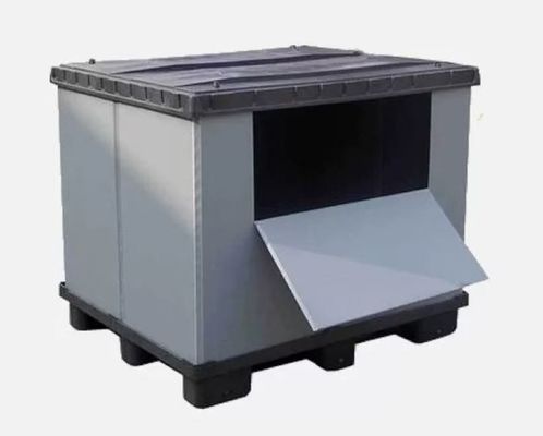 Plastic Pallet Box PP Honeycomb Sheet Coaming Moving Shipping Container