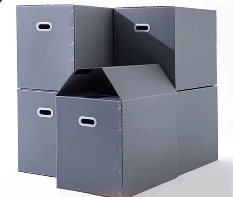 Easy To Assemble And Reusable The PP Plastic Corrugated Hollow Box