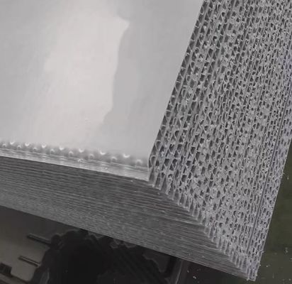 Customized Plastic Corrugated Sheet PP Honeycomb Panel Good Bearing