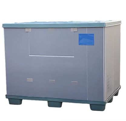 Strong Durable Polypropylene For Storage And Transportation Plastic Pallet Box