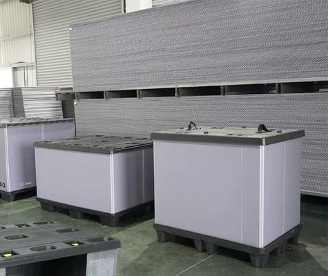 400kg Capacity Plastic Pallet Box For Storage And Shipping