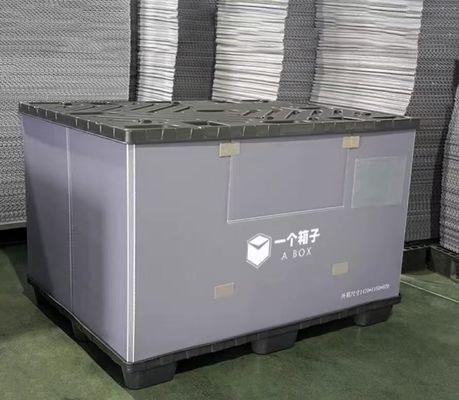 Plastic Pallet Box For Packaging And Shipping Sleeve Container